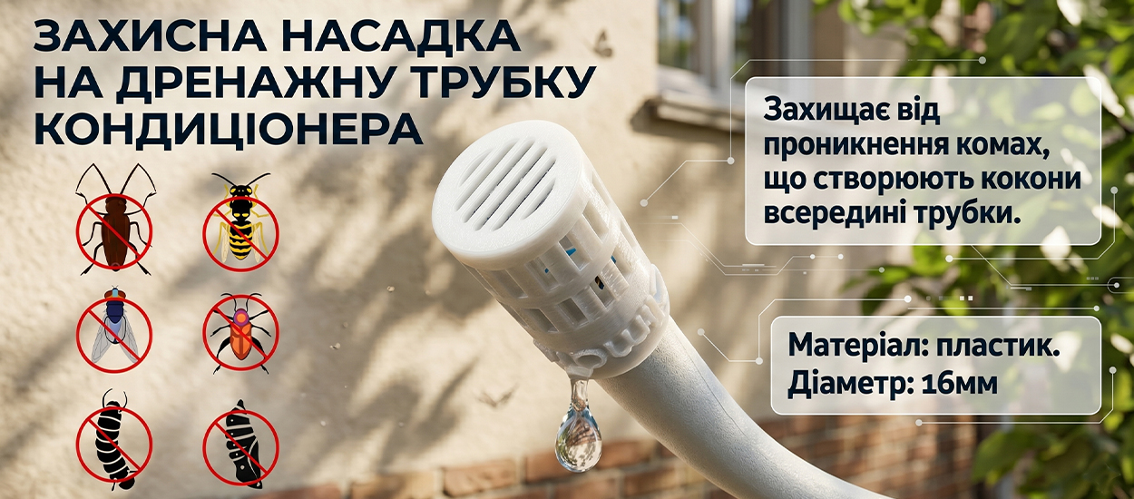 защитная насадка на дренаж