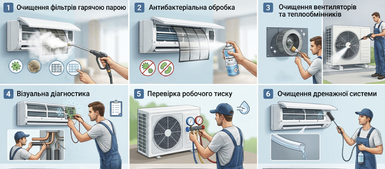 чистка кондиционера