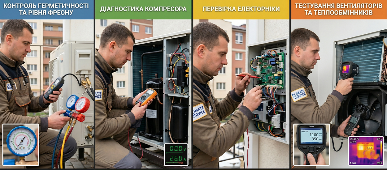 диагностика кондиционера