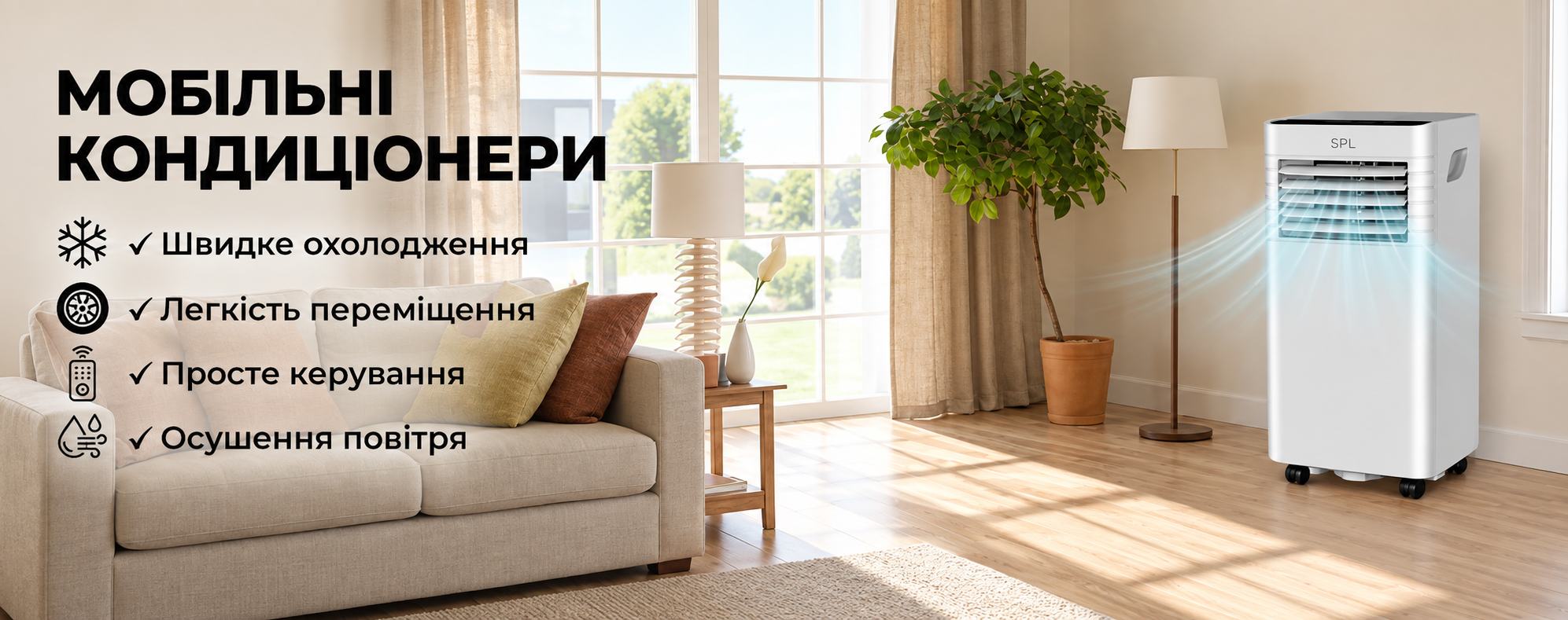 Купити мобільний кондиціонер