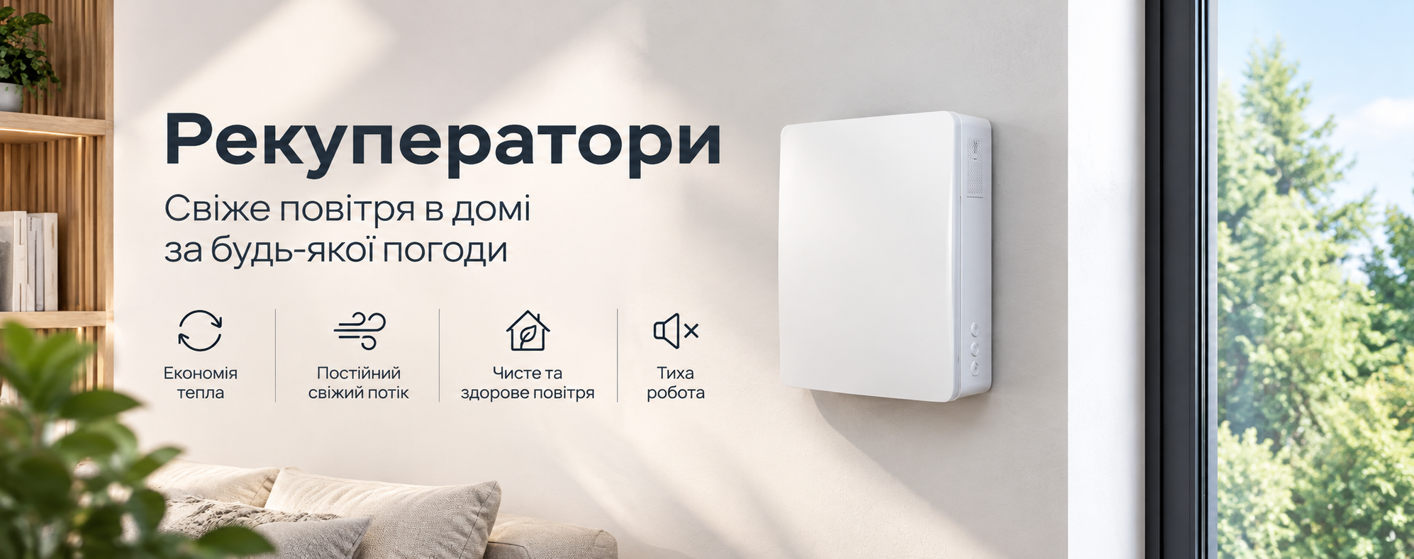 Рекуператор повітря
