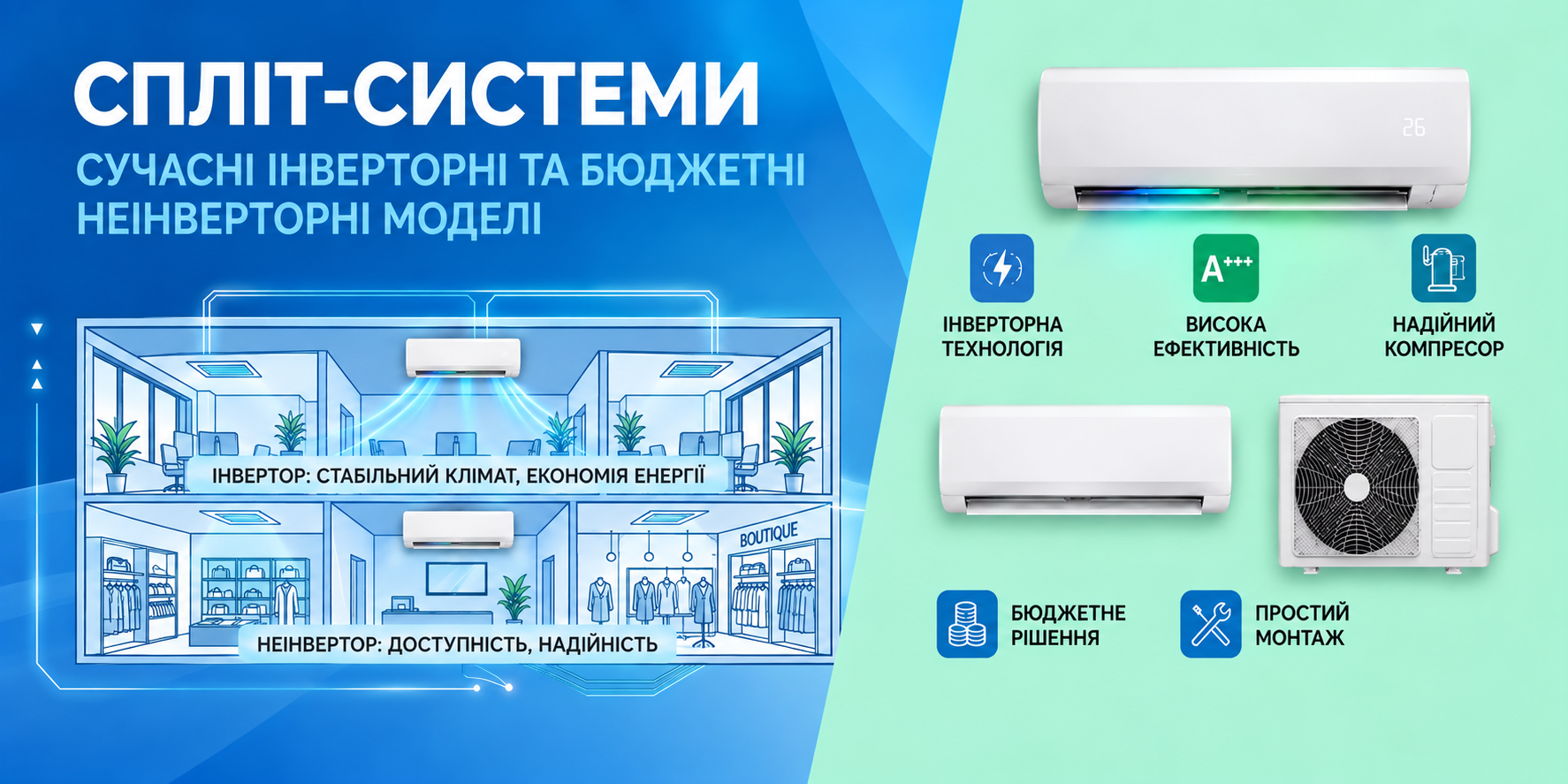 Купити спліт-систему