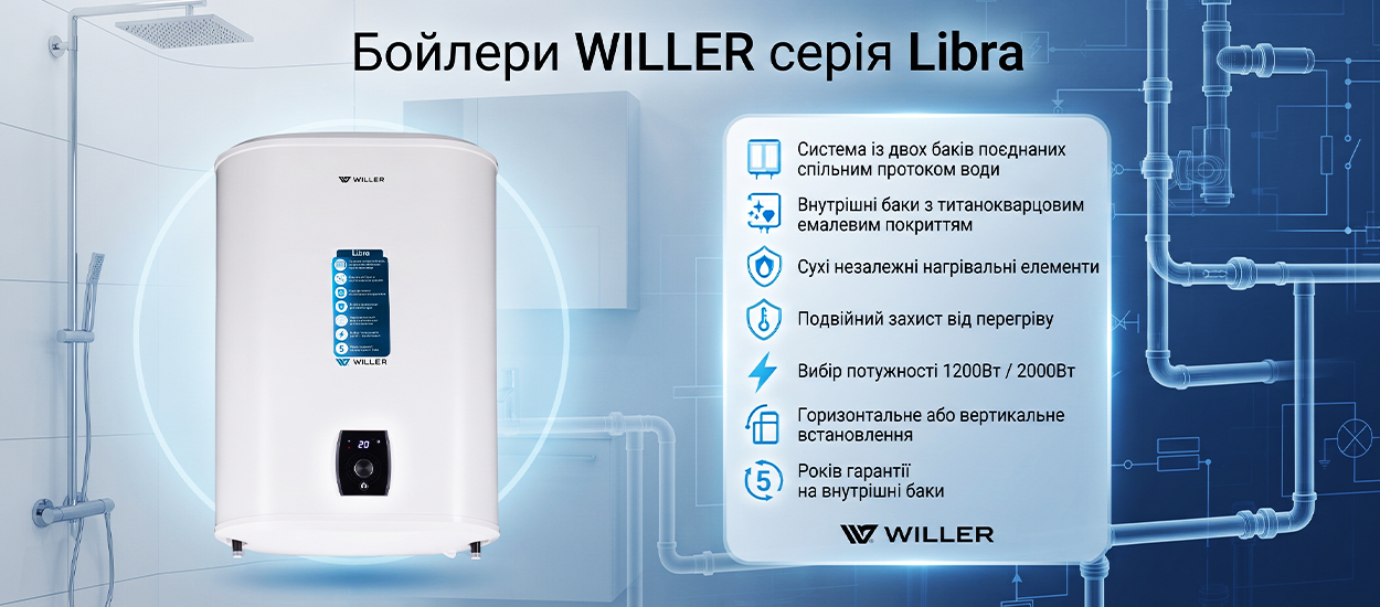 бойлер Willer EVH80DRI Libra