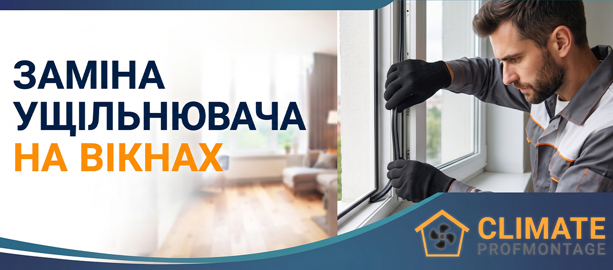 замена уплотнителя на окнах